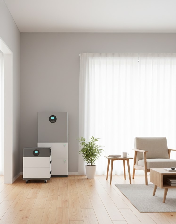 نظام تخزين الطاقة الشمسية المكدس hdb