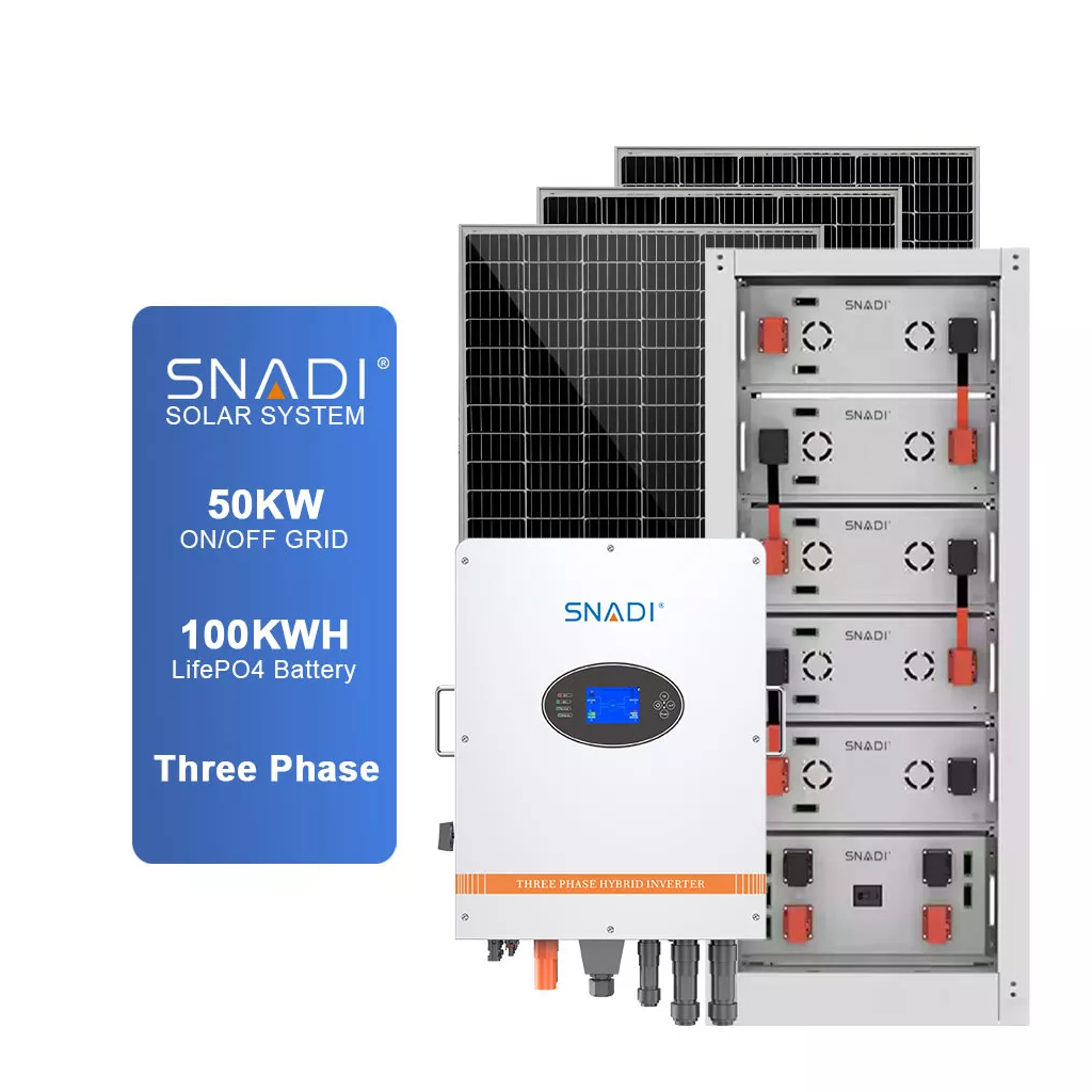 أنظمة تخزين الطاقة التجارية والصناعية SNADI 50KW
