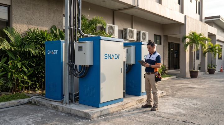 كيف تعمل حلول تخزين البطاريات التجارية على تحسين عائد الاستثمار لعام 2026