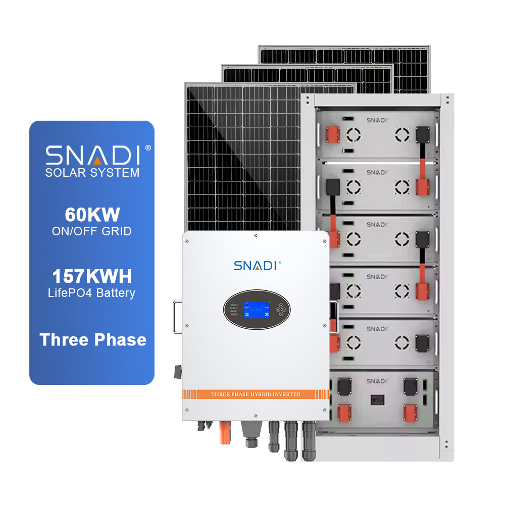 أنظمة تخزين الطاقة التجارية والصناعية SNADI 60KW