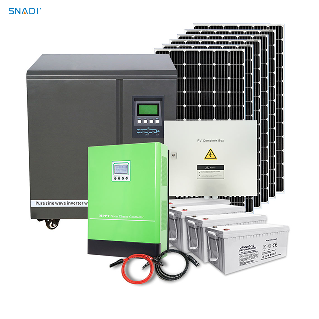 نظام طاقة شمسية 10 كيلو واط للمنزل