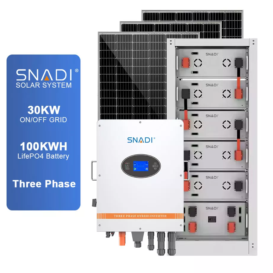أنظمة تخزين طاقة البطارية التجارية والصناعية SNADI 30KW